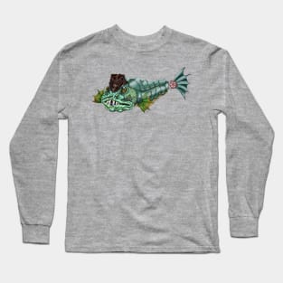 Hector Spittle the steampunk archer fish Long Sleeve T-Shirt